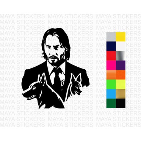 john wick stickers|john wick decals.